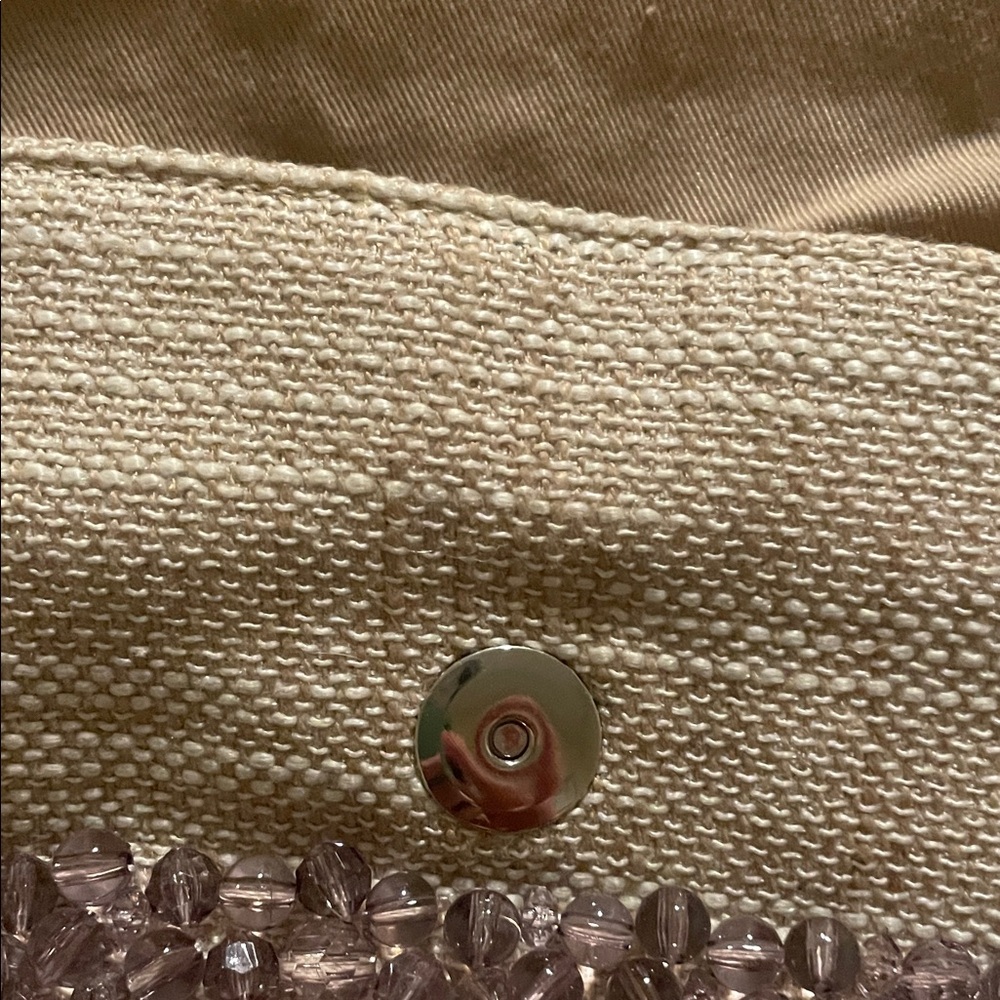 Elegant Beaded Clutch Magnetic Closure NWOT - Picture 2 of 9